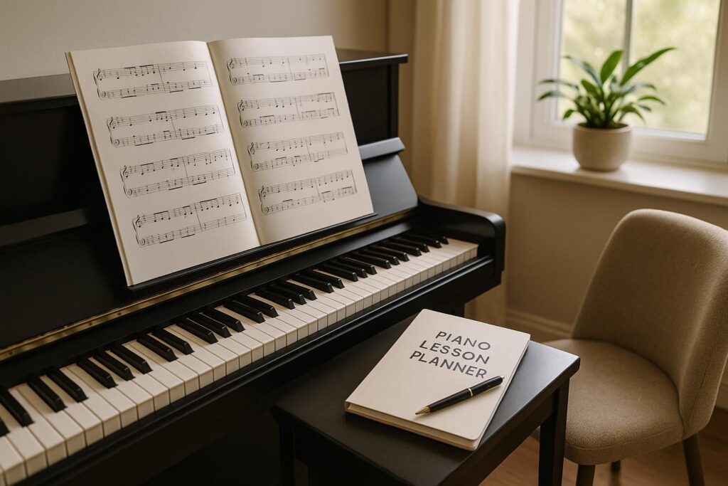 Piano Lesson Planner