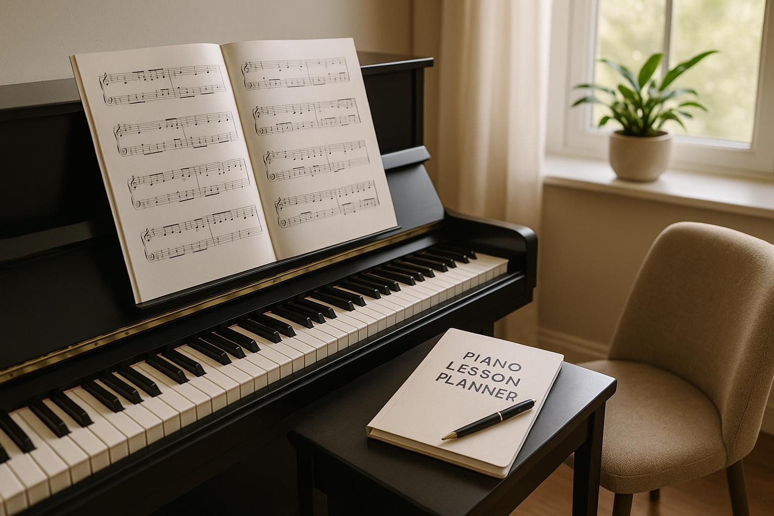 Piano Lesson Planner