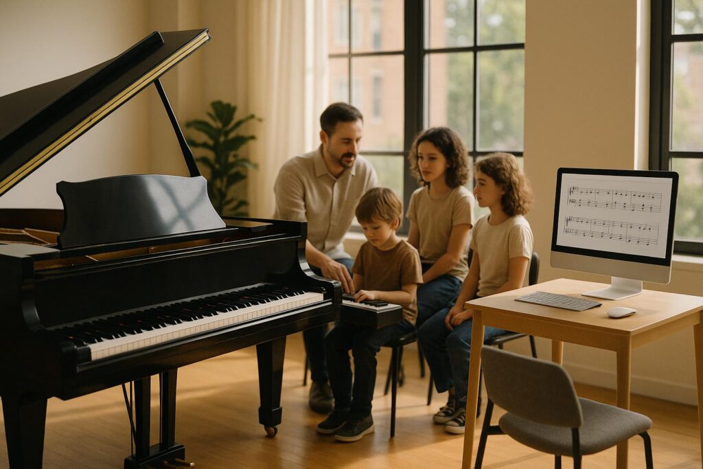 How to Choose Piano Lessons: Private, Group, Online