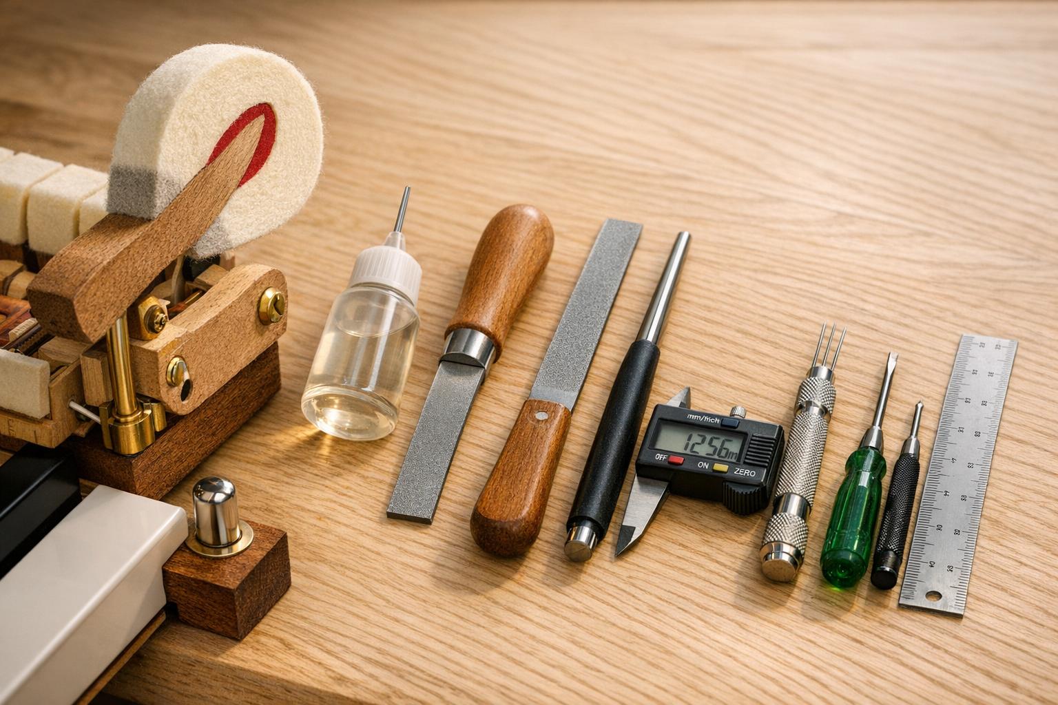 Top 7 Tools for Piano Action Restoration